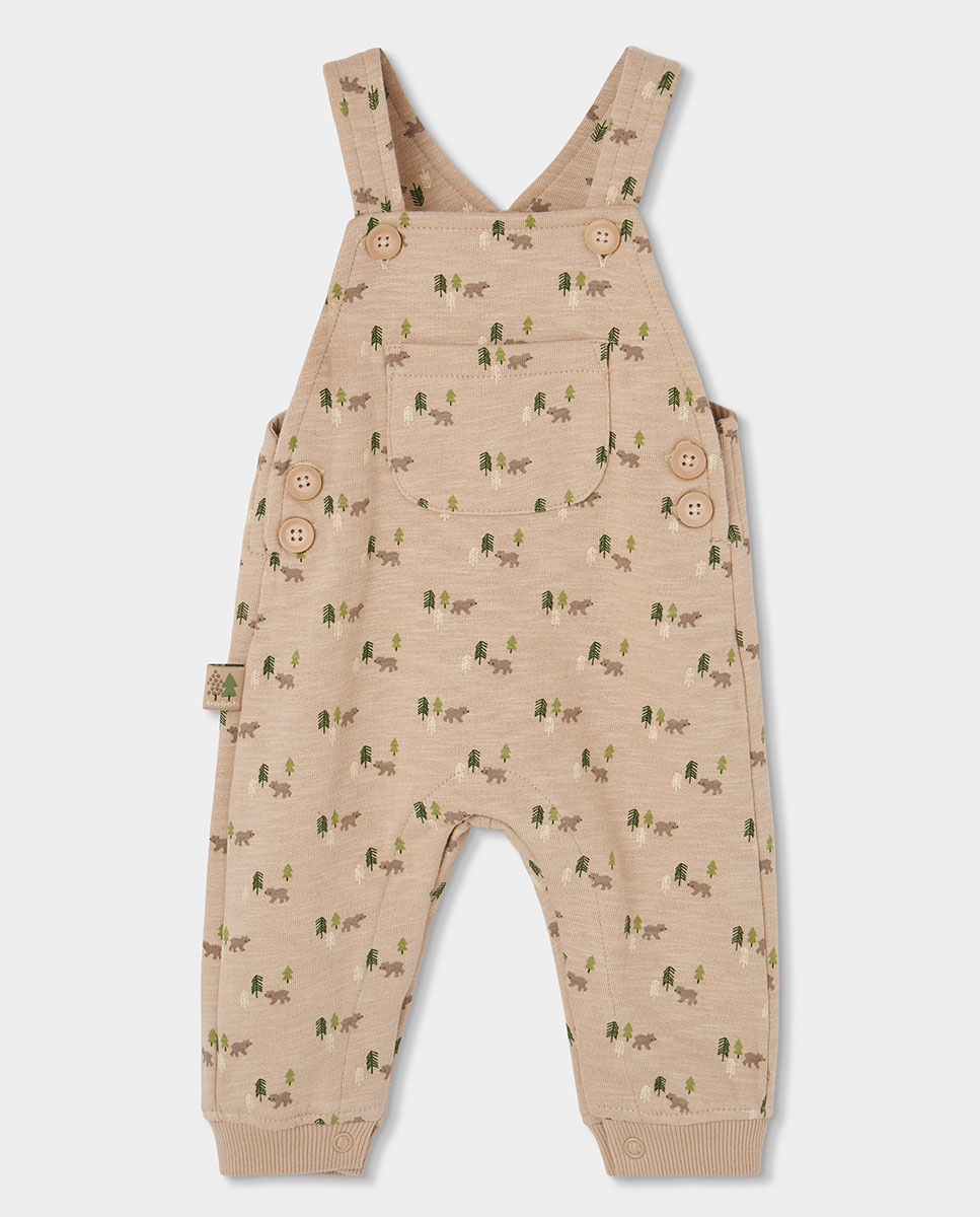 Conjunto de bebé niño con cuello semicisne - Boboli - Beige Beige-4