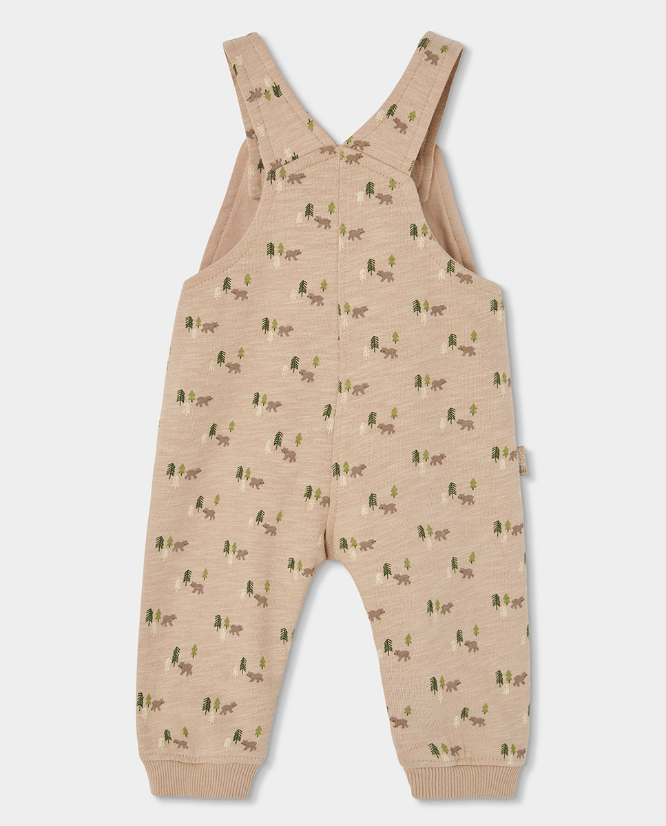 Conjunto de bebé niño con cuello semicisne - Boboli - Beige Beige-6