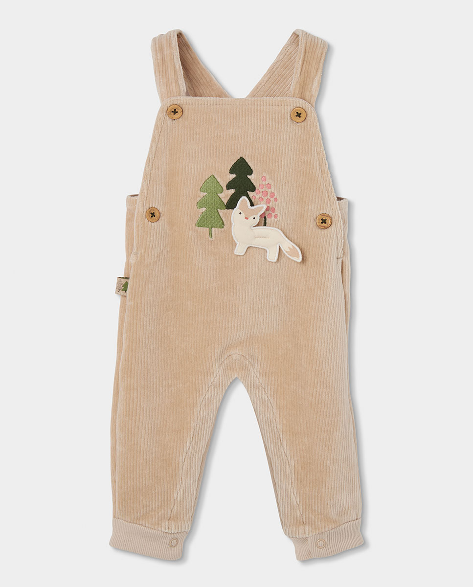 Conjunto de bebé niño de manga larga con cuello semicisne - Boboli - Blanco / Verde Blanco / Verde-4