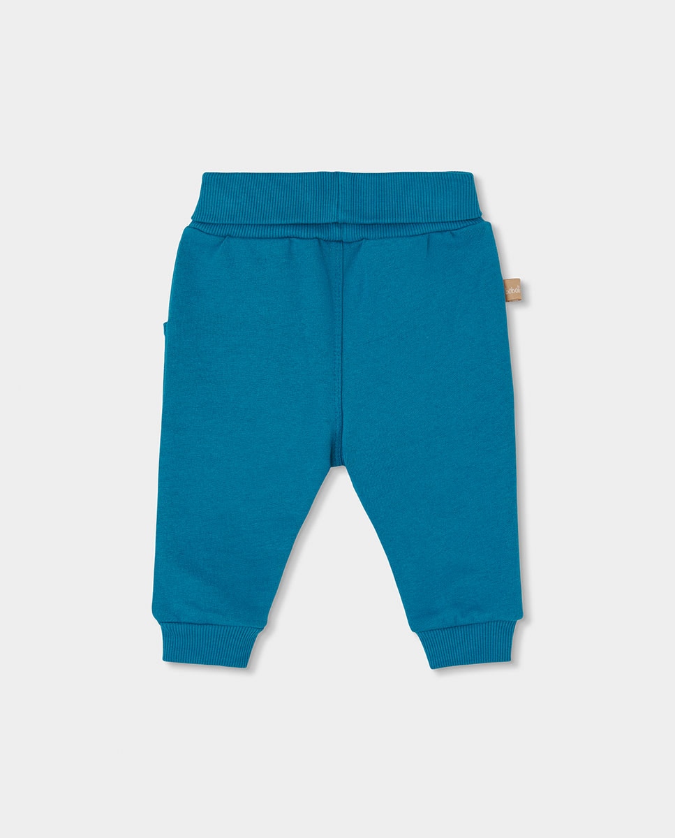 Conjunto de punto de bebé niño de algodón con bolsillo - Boboli - Azul marino Azul marino-7