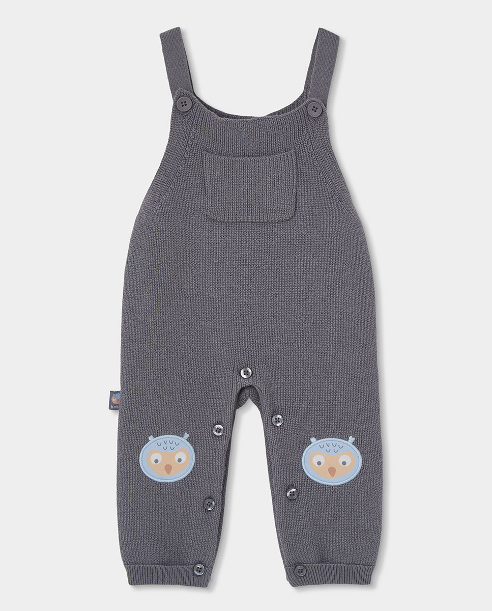 Conjunto de bebé niño de manga larga con cuello camisero - Boboli - Azul claro Azul claro-4