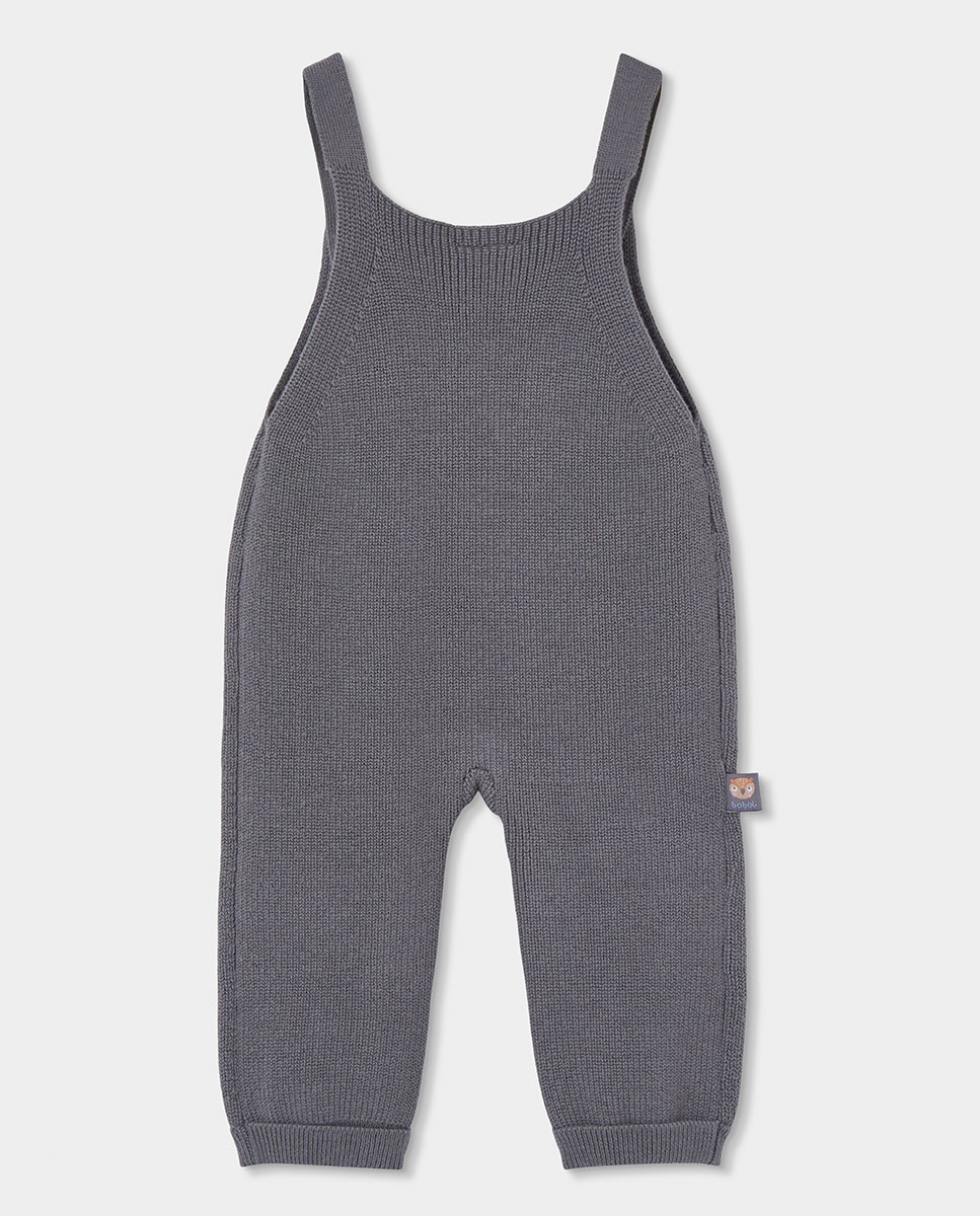 Conjunto de bebé niño de manga larga con cuello camisero - Boboli - Azul claro Azul claro-6