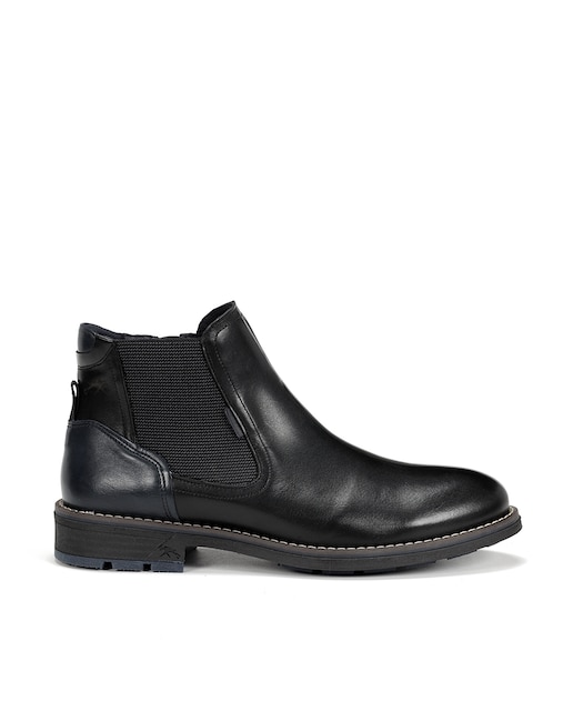 Imagen 0 de Botines de hombre en color negro y fabricados en piel