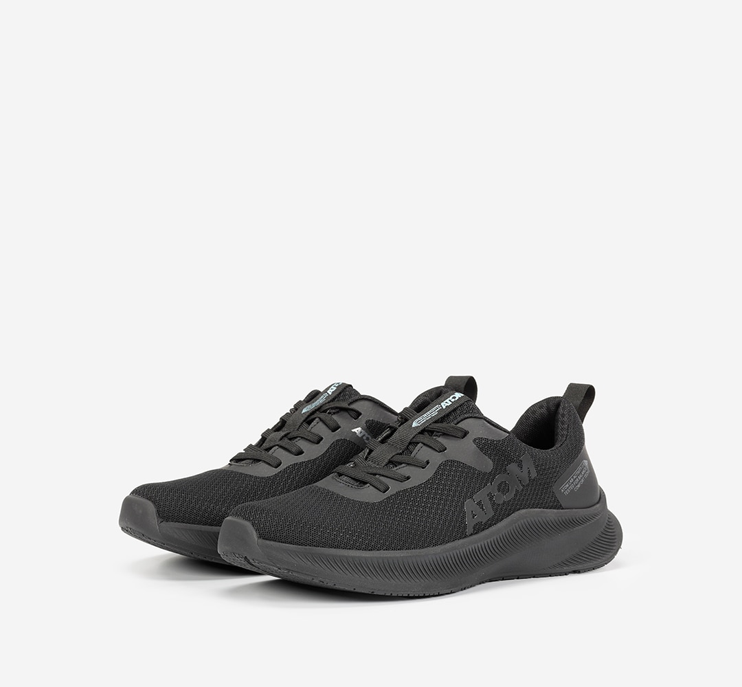 Imagen 4 de Zapatillas casual de mujer Atom - Negro Negro