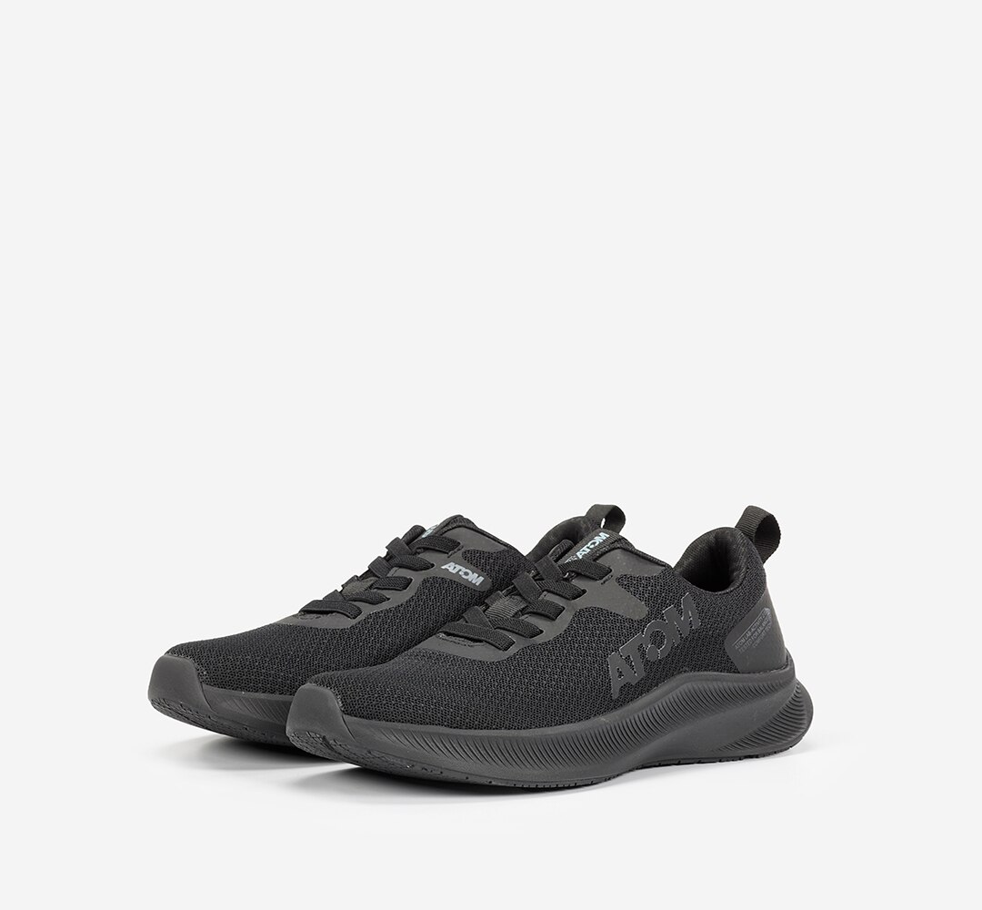 Imagen 4 de Zapatillas casual de mujer Atom - Negro Negro