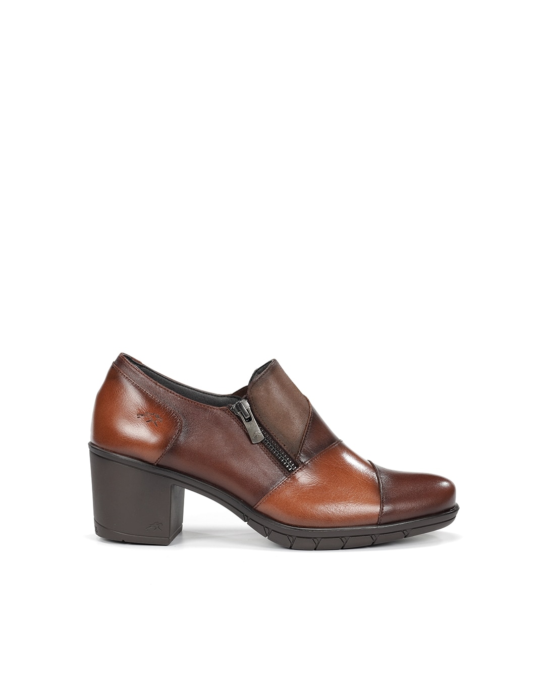 Mocasines de mujer fabricados en piel - Fluchos - Marrón Marrón-1