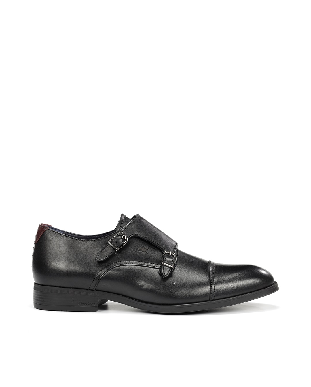 Bluchers de hombre fabricados en piel - Fluchos - Negro Negro-1