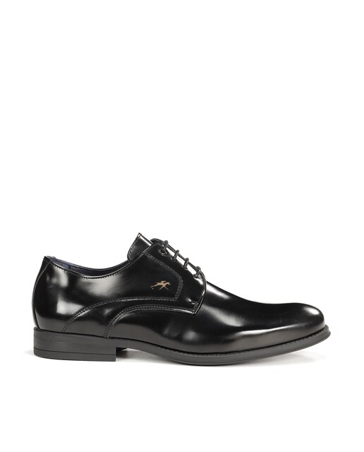 Imagen 0 de Zapatos de cordones de hombre  fabricados en piel