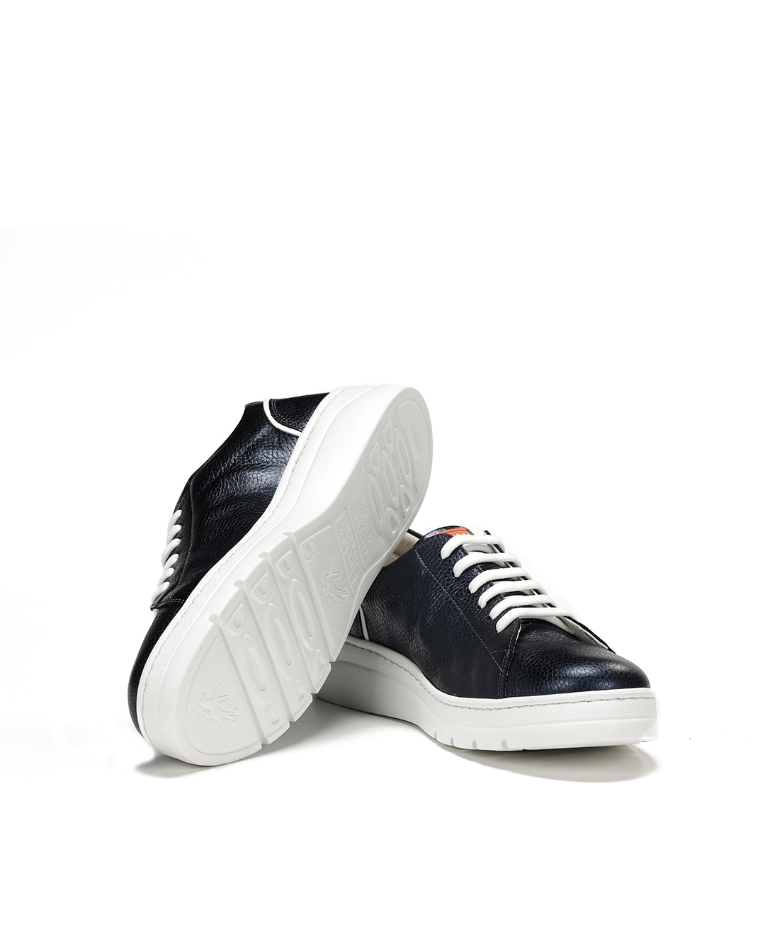 Zapatos de cordones de mujer fabricados en piel - Fluchos - Negro Negro-4