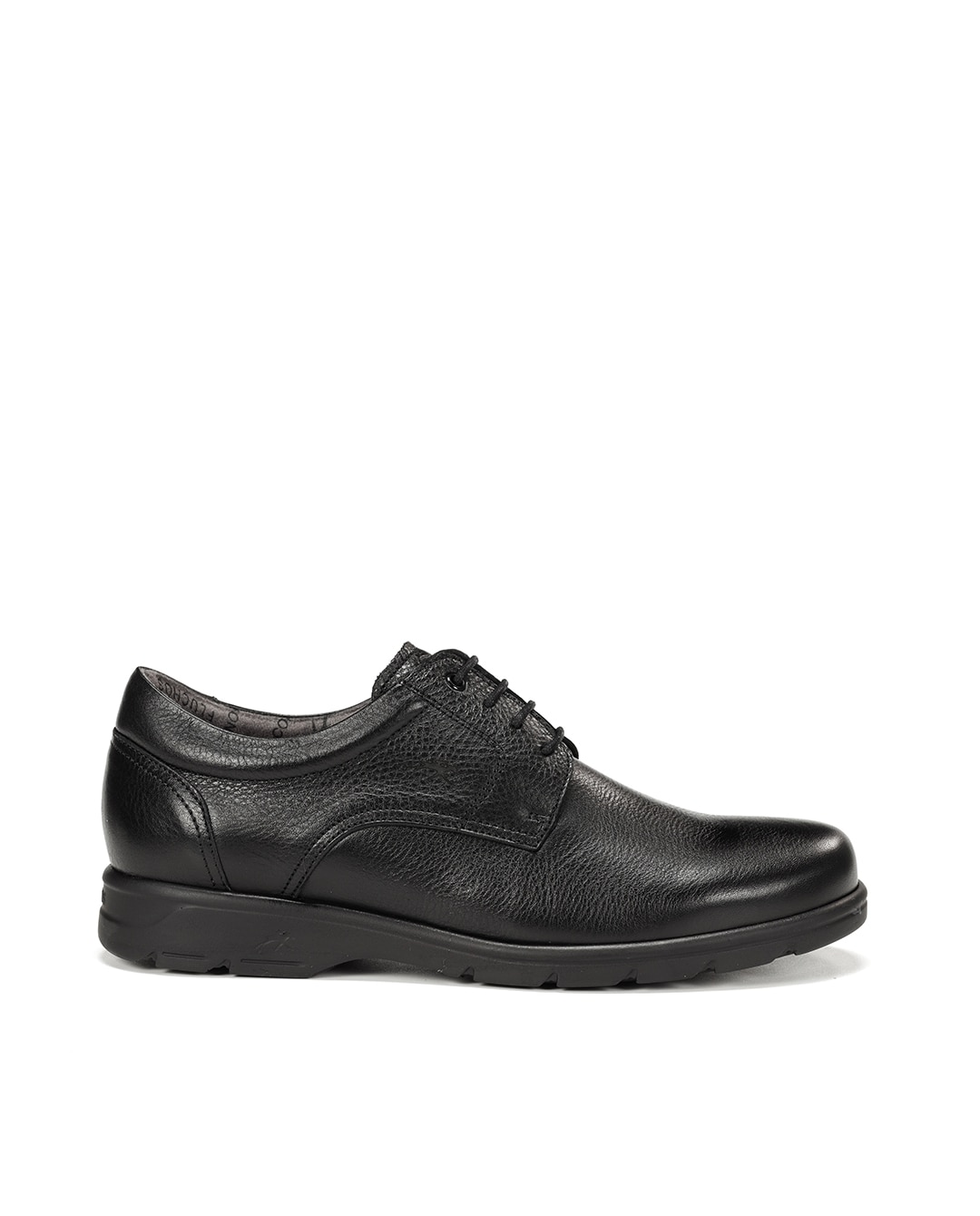 Zapatos de cordones de hombre fabricados en piel - Fluchos - Negro Negro-1