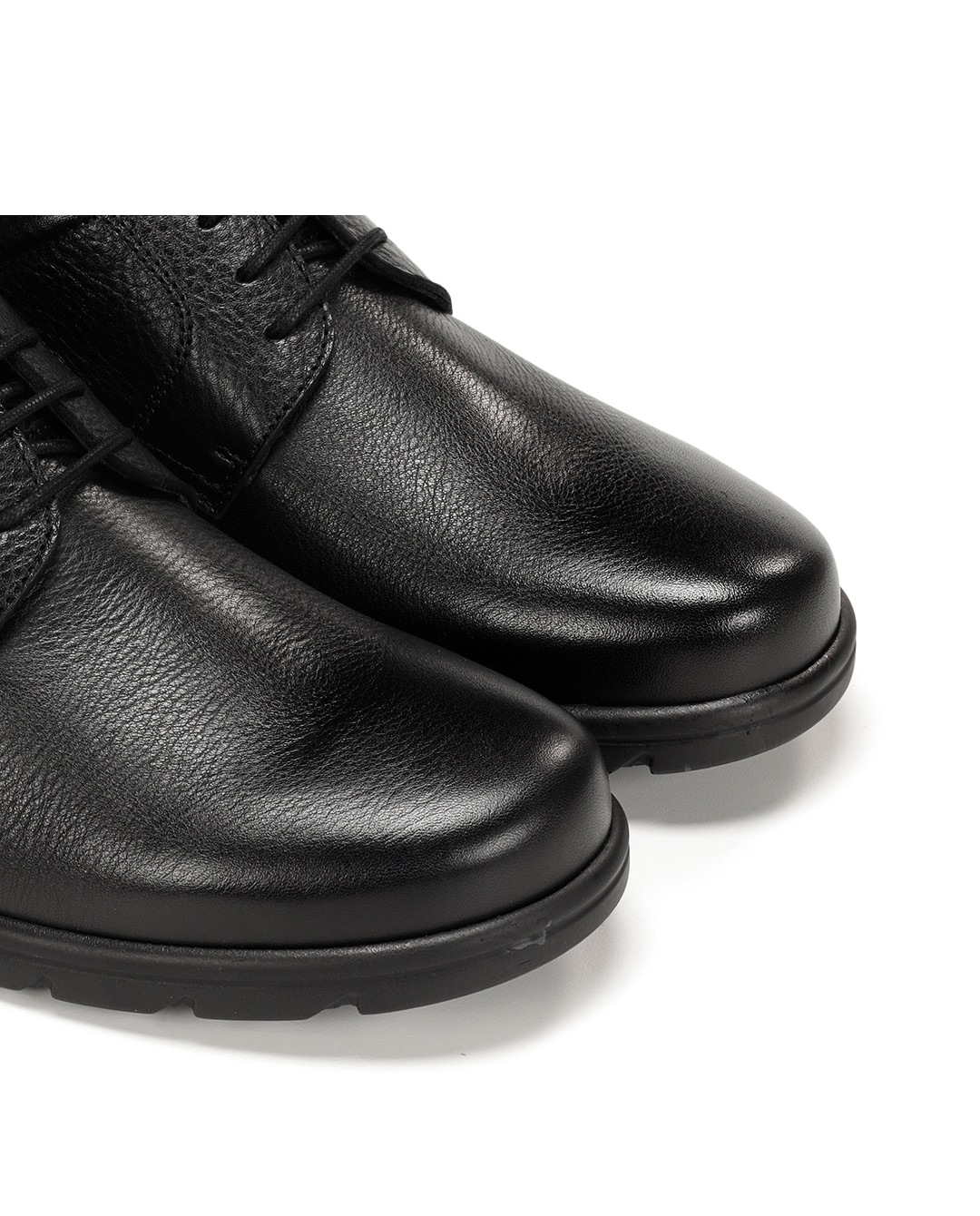 Zapatos de cordones de hombre fabricados en piel - Fluchos - Negro Negro-6
