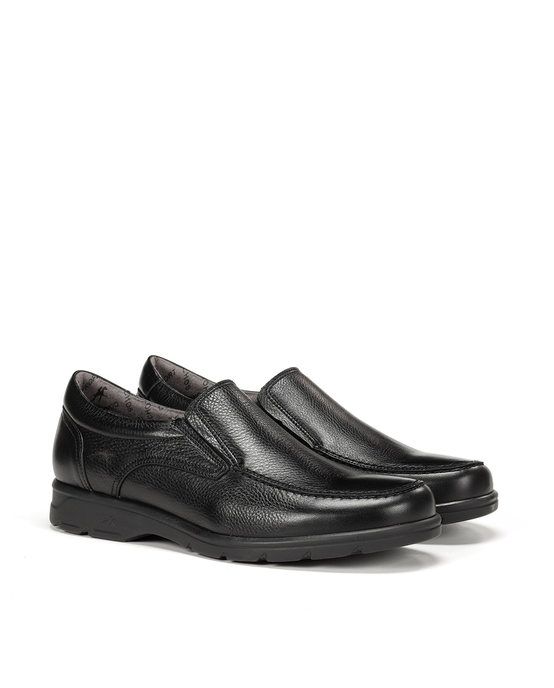 Mocasines de hombre fabricados en piel - Fluchos - Negro Negro-2