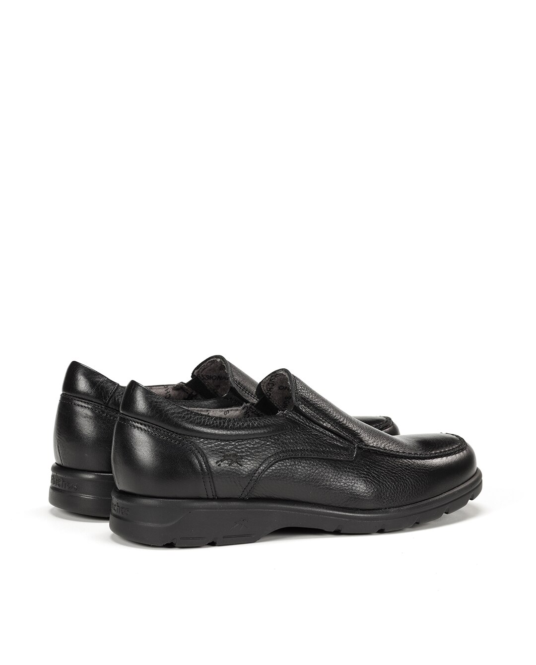 Mocasines de hombre fabricados en piel - Fluchos - Negro Negro-3