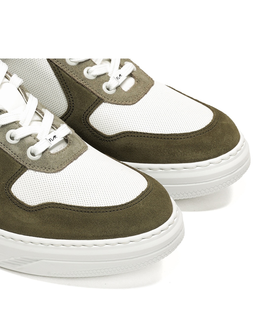 Zapatillas deportivas de hombre fabricados en serraje - Fluchos - Verde Oliva Verde Oliva-6