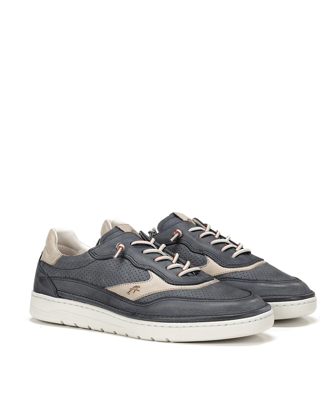 Zapatillas deportivas de hombre fabricados en nobuck - Fluchos - Azul antracita Azul antracita-2