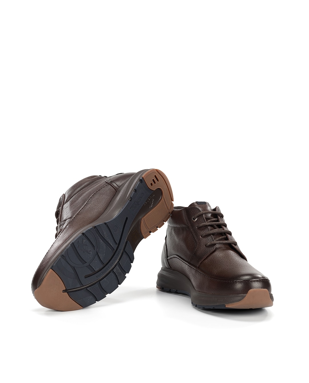Botines de hombre fabricados en impermeable - Fluchos - Marrón Marrón-4