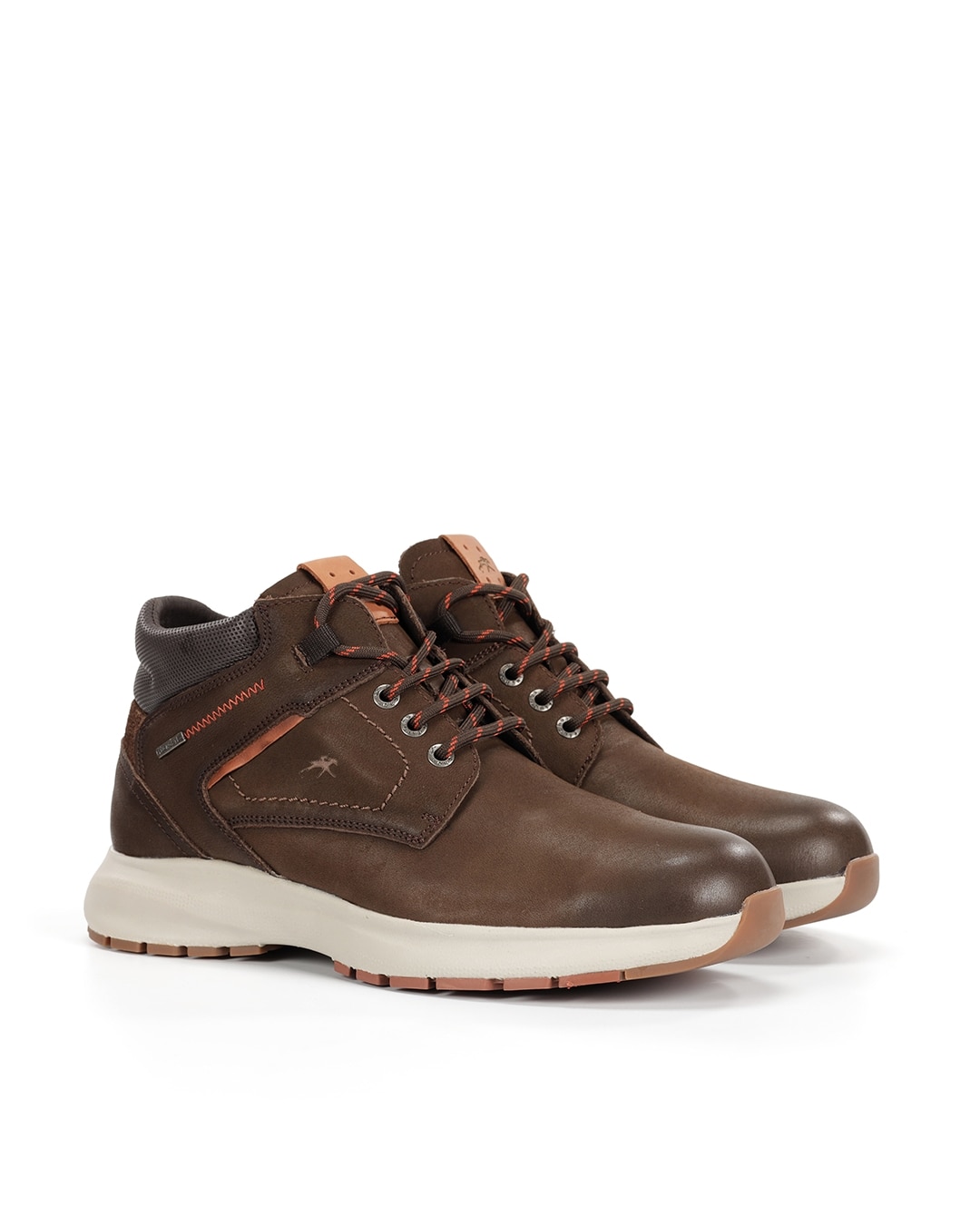 Botines de hombre fabricados en impermeable - Fluchos - Marrón Marrón-3