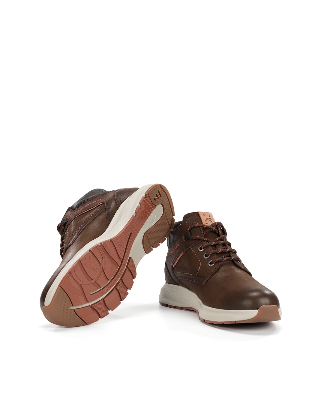Botines de hombre fabricados en impermeable - Fluchos - Marrón Marrón-4