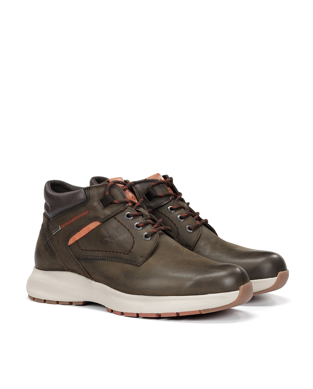 Botines de hombre fabricados en impermeable - Fluchos - Marrón oscuro Marrón oscuro-3