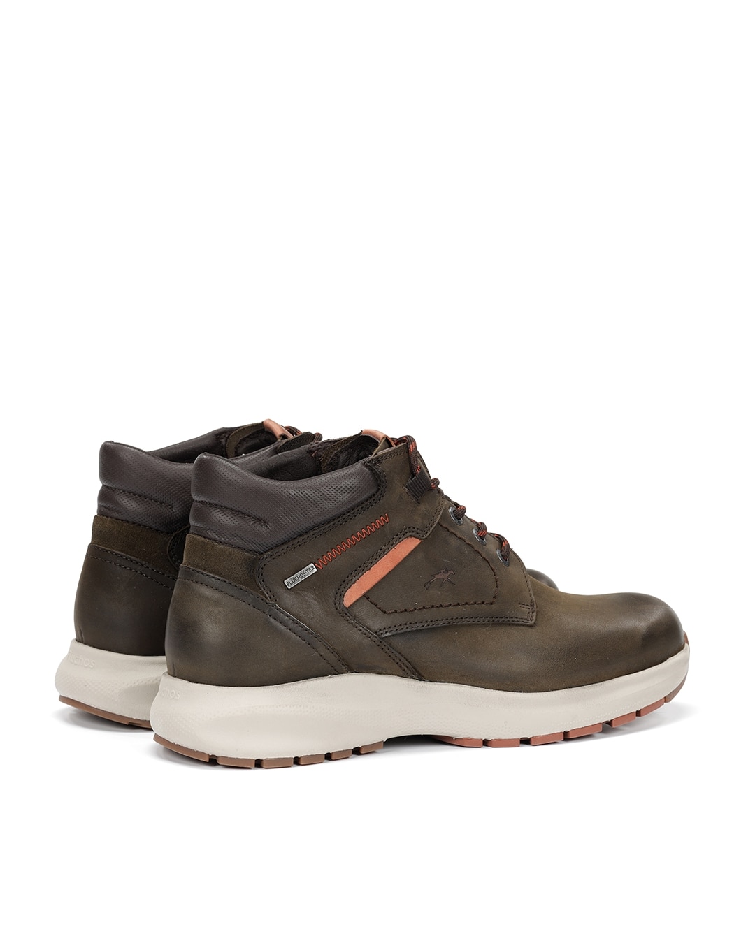 Botines de hombre fabricados en impermeable - Fluchos - Marrón oscuro Marrón oscuro-2