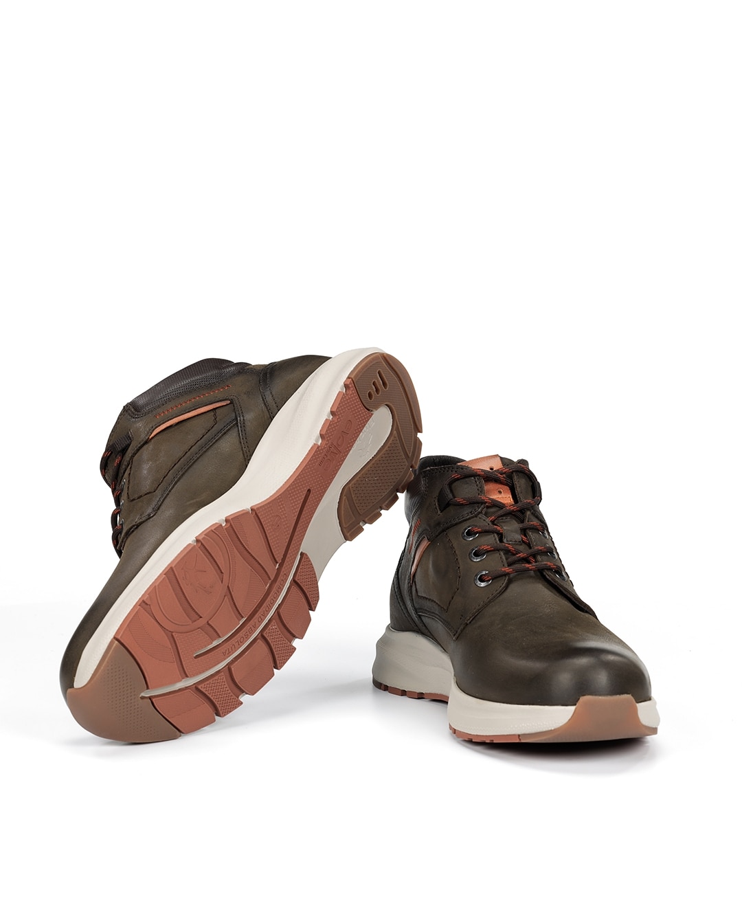 Botines de hombre fabricados en impermeable - Fluchos - Marrón oscuro Marrón oscuro-4