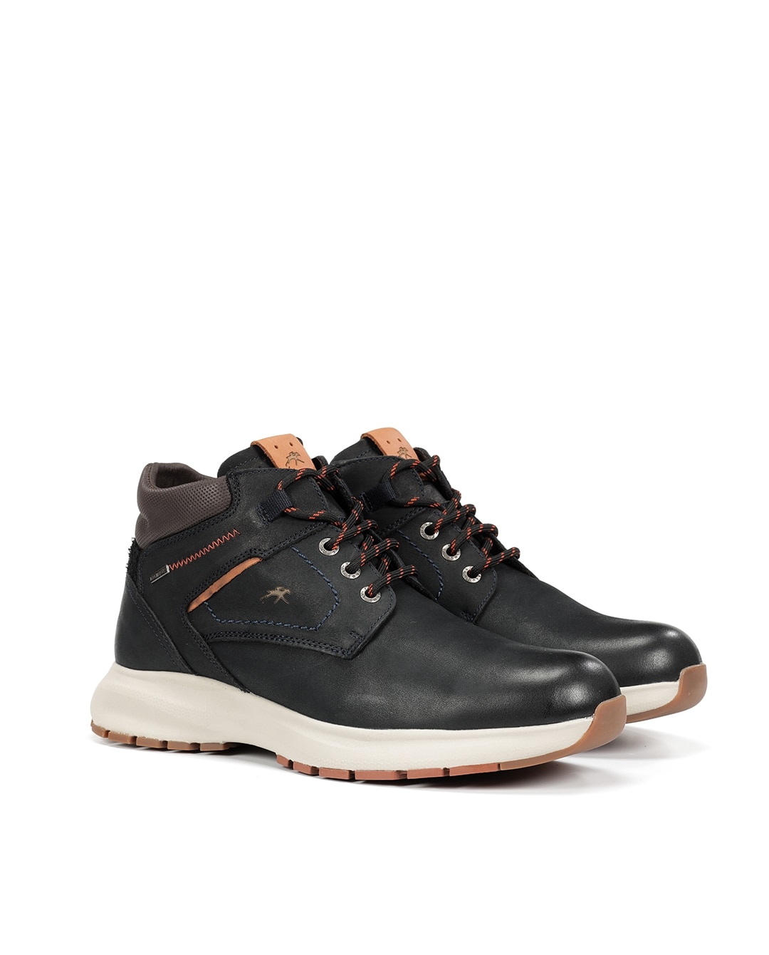 Botines de hombre fabricados en impermeable - Fluchos - Negro Negro-3