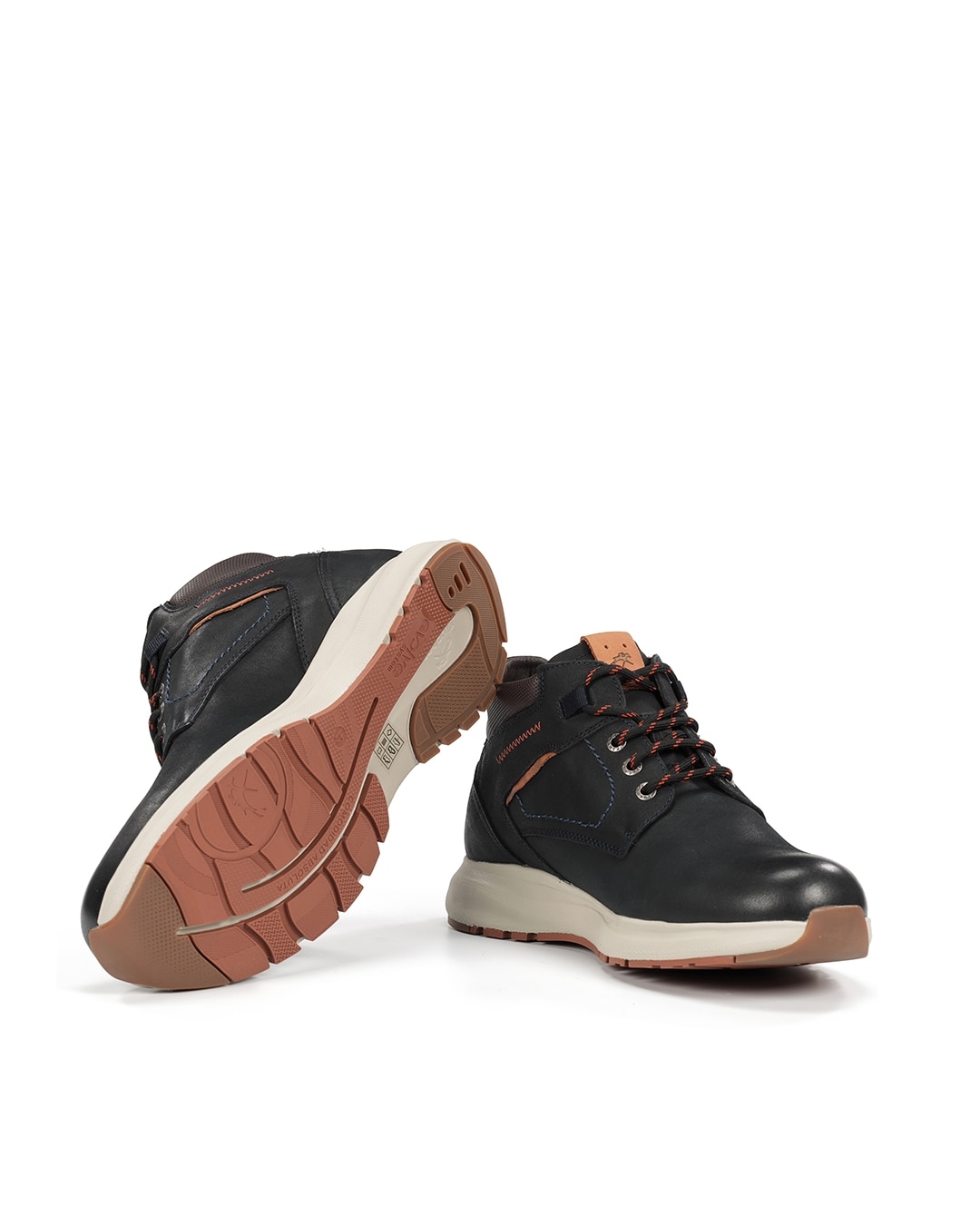 Botines de hombre fabricados en impermeable - Fluchos - Negro Negro-4
