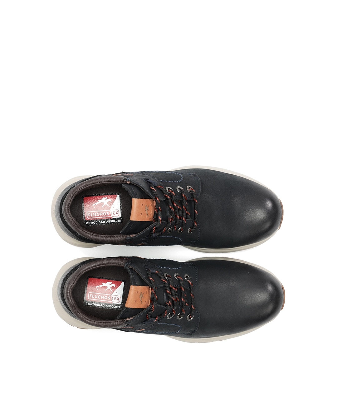 Botines de hombre fabricados en impermeable - Fluchos - Negro Negro-5