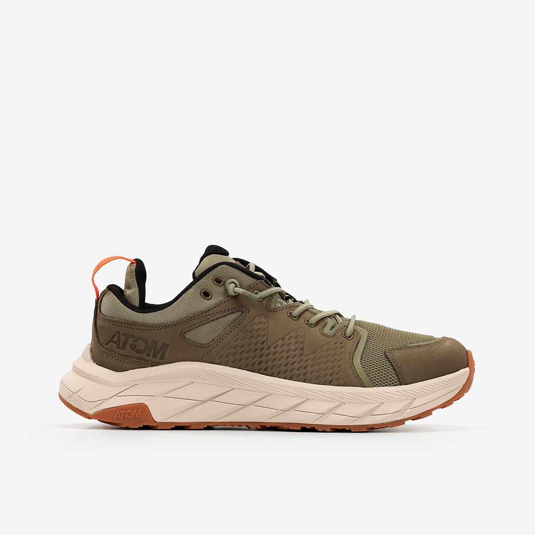 Atom Zapatillas casual de hombre Verde Oliva