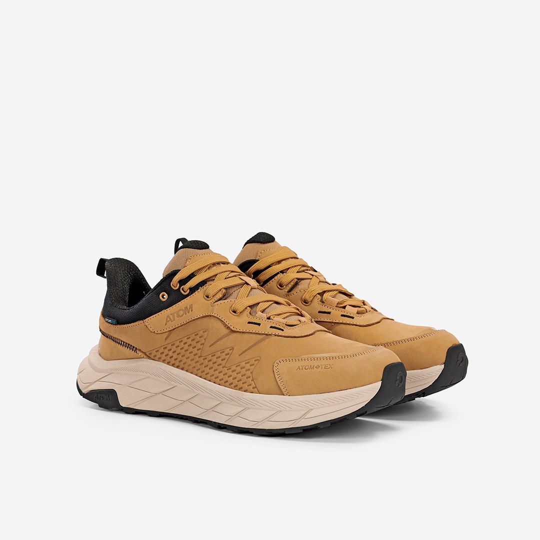 Zapatillas casual de hombre Atom - Marrón Marrón-5