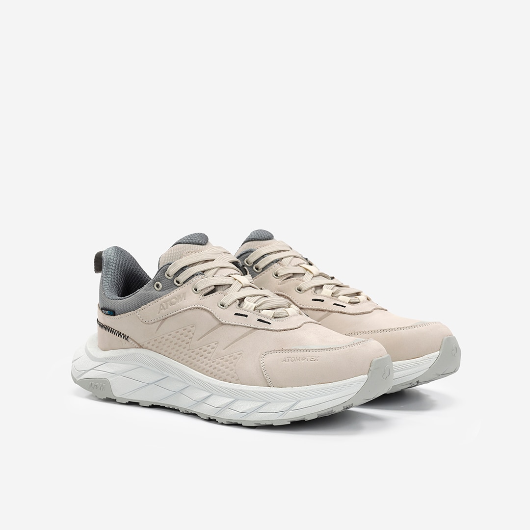 Zapatillas casual de hombre Atom - Blanco Blanco-5