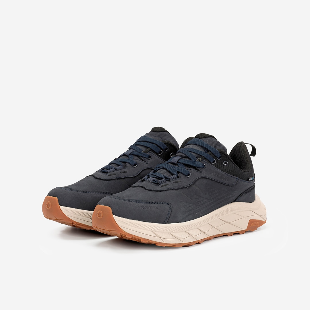 Zapatillas casual de hombre Atom - Azul Azul-3