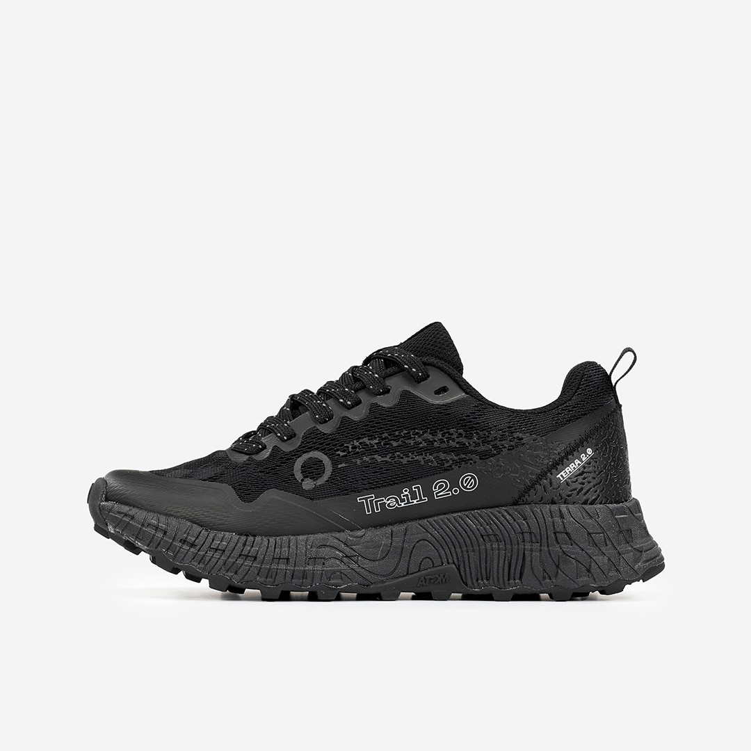 Zapatillas de trail running de mujer Atom - Negro Negro-2
