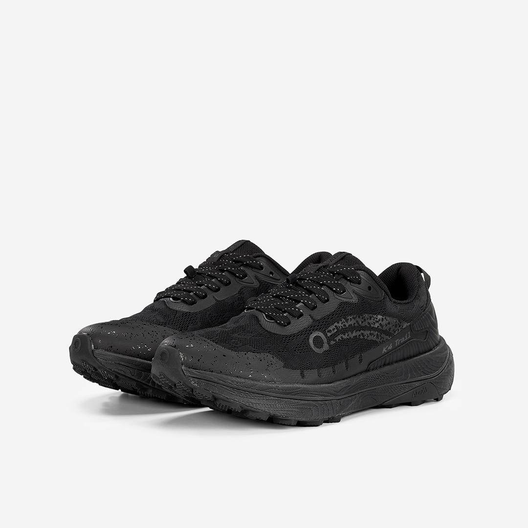 Imagen 4 de Zapatillas de trail running de hombre Atom - Naranja volcanico Negro