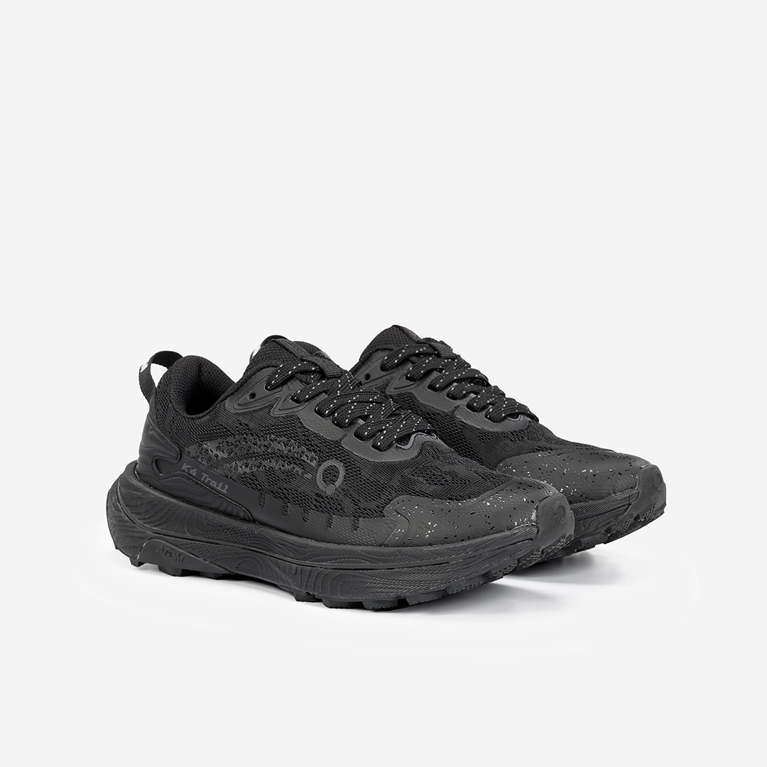 Zapatillas de trail running de mujer Atom - Negro Negro-5