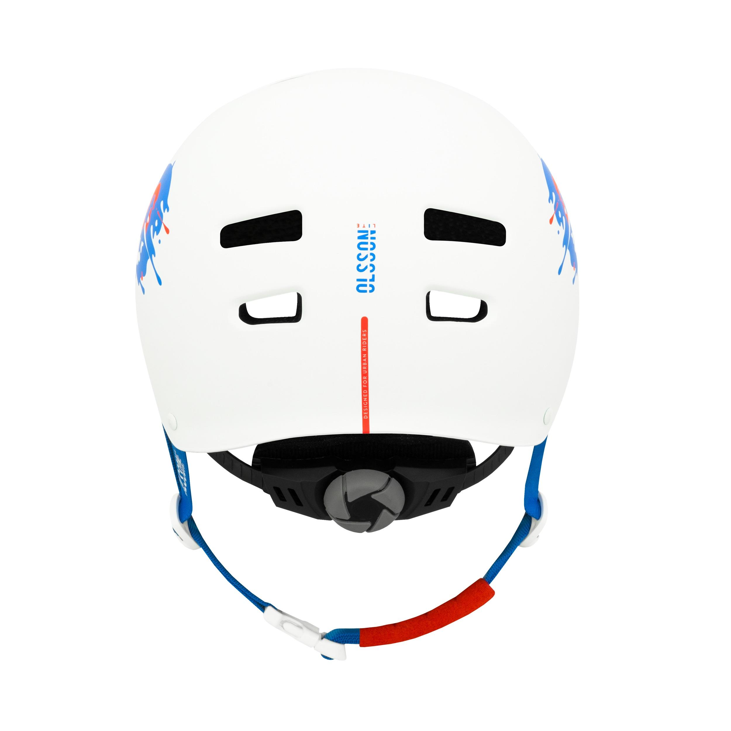 Casco skate niños Olsson and Brothers - Blanco Blanco-6