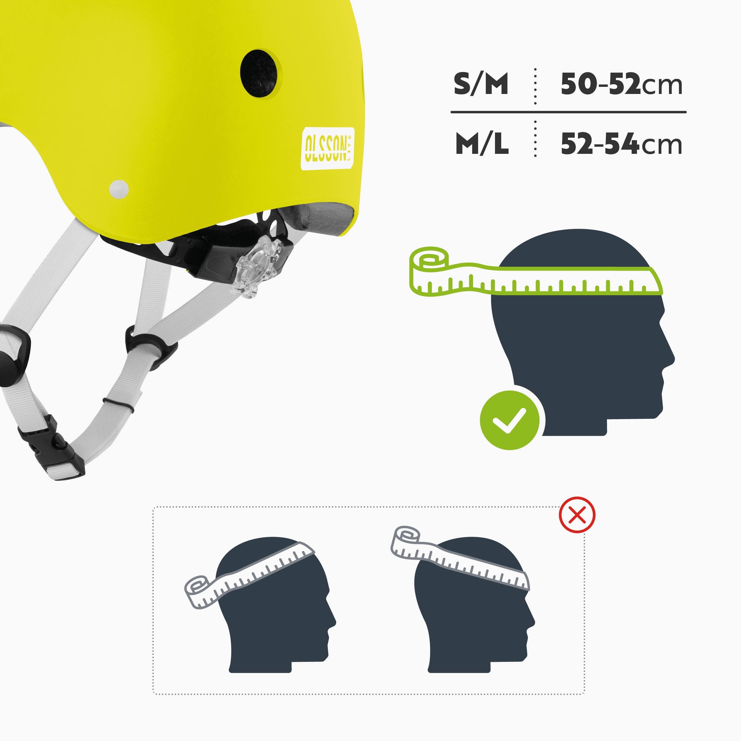 Casco Infantil Olsson Hero - Blanco Verde-2