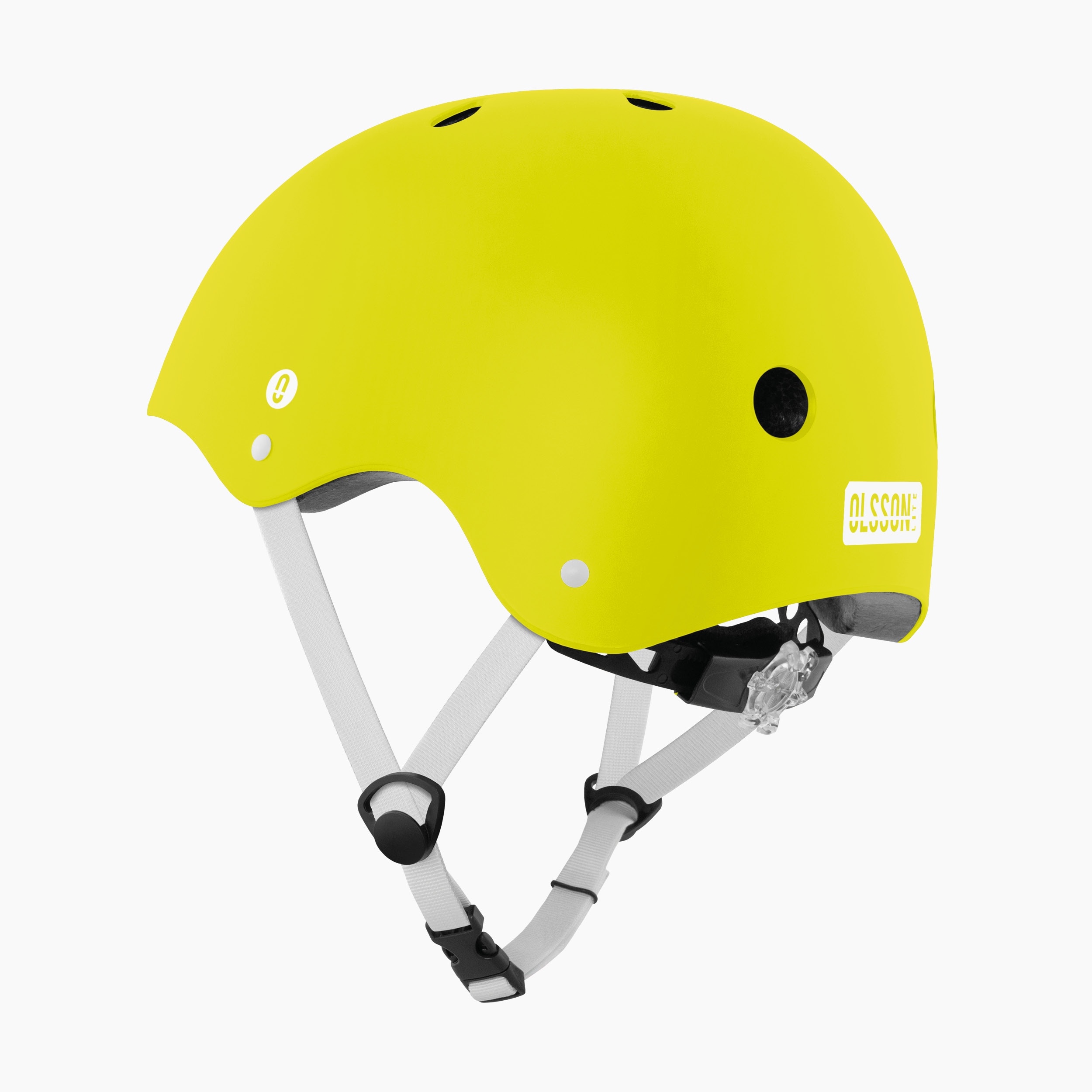 Casco Infantil Olsson Hero - Blanco Verde-6