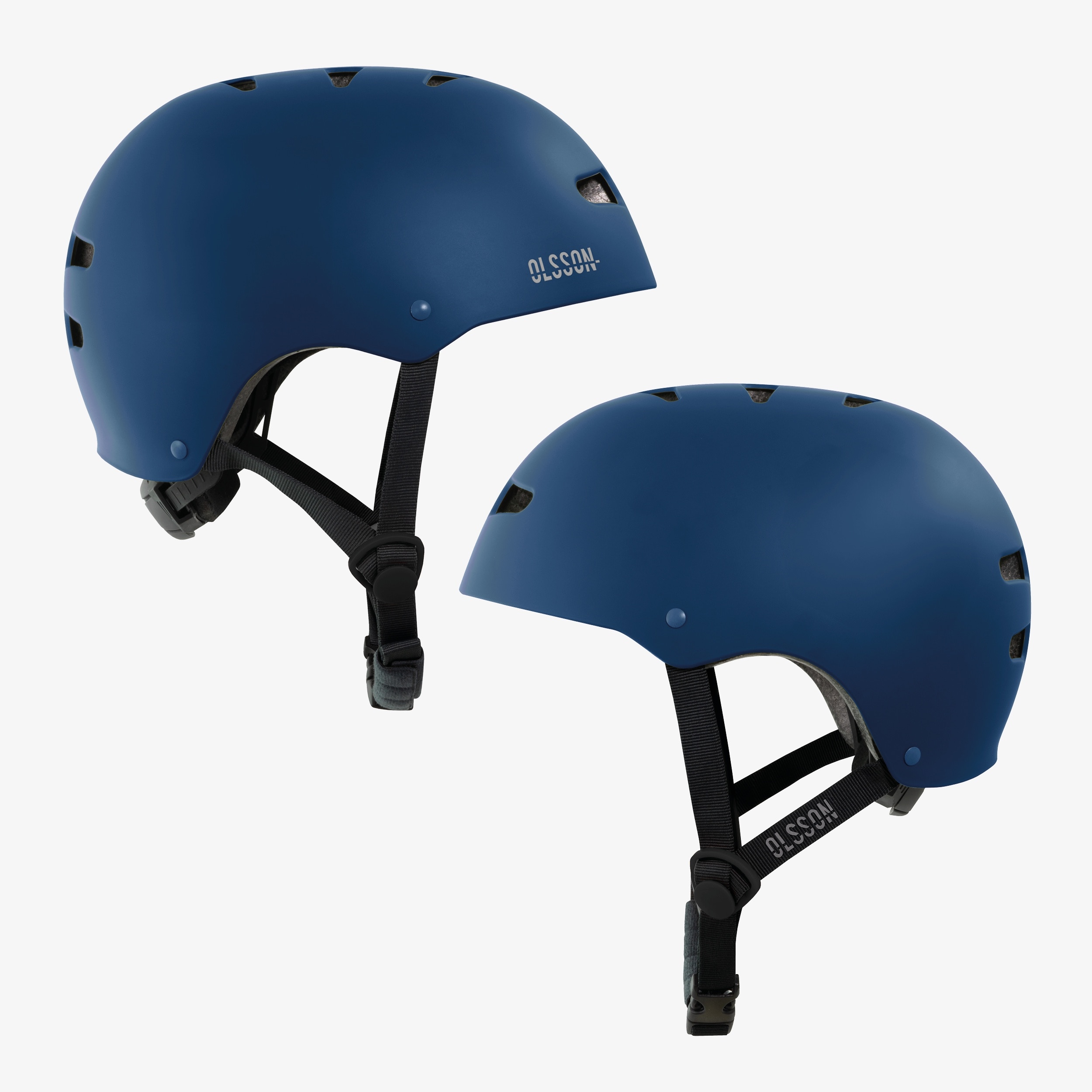 Casco Olsson Urban Rider - Azul Azul-5
