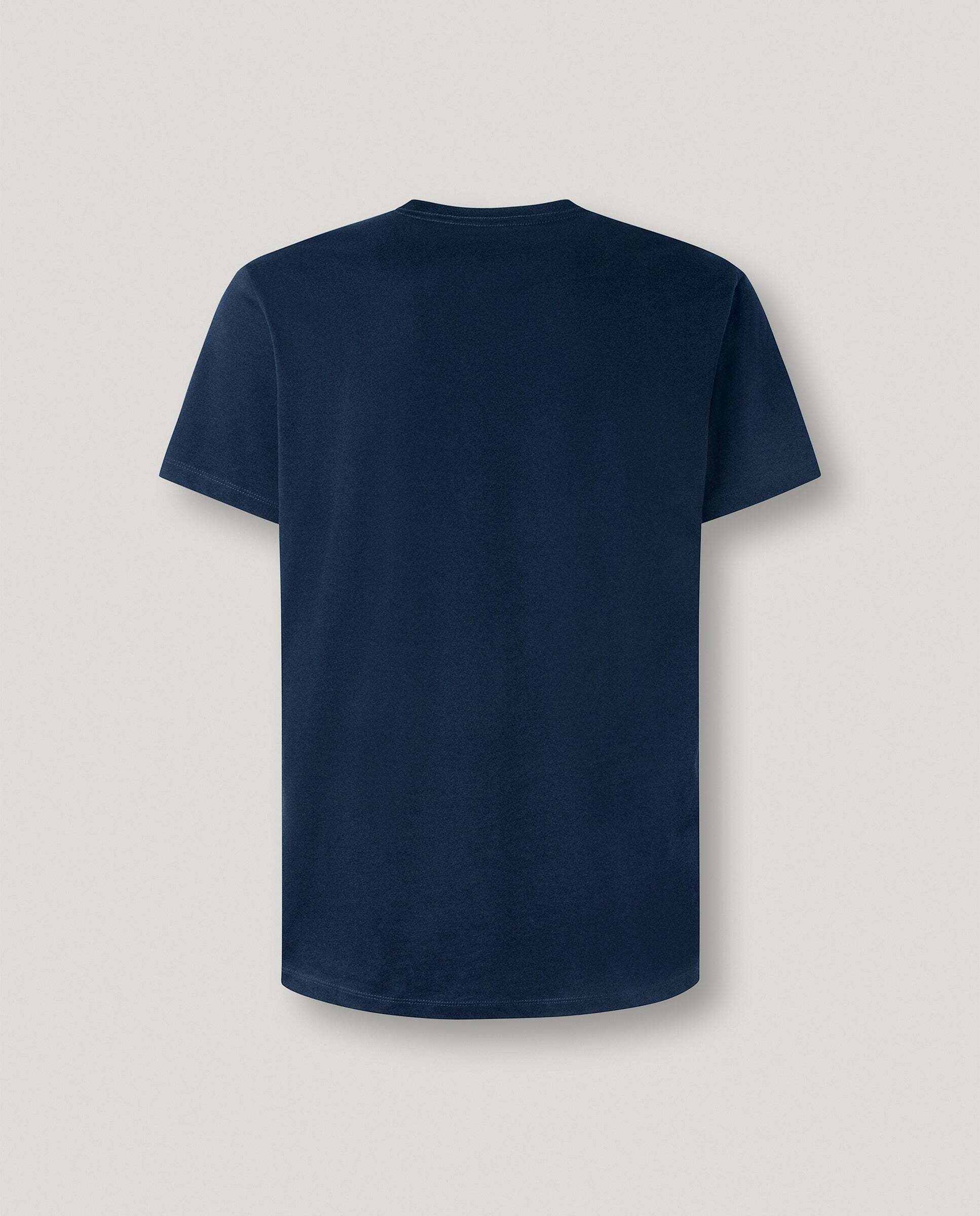 Camiseta de hombre logo estampado fit regular - Pepe Jeans - Azul Azul-9