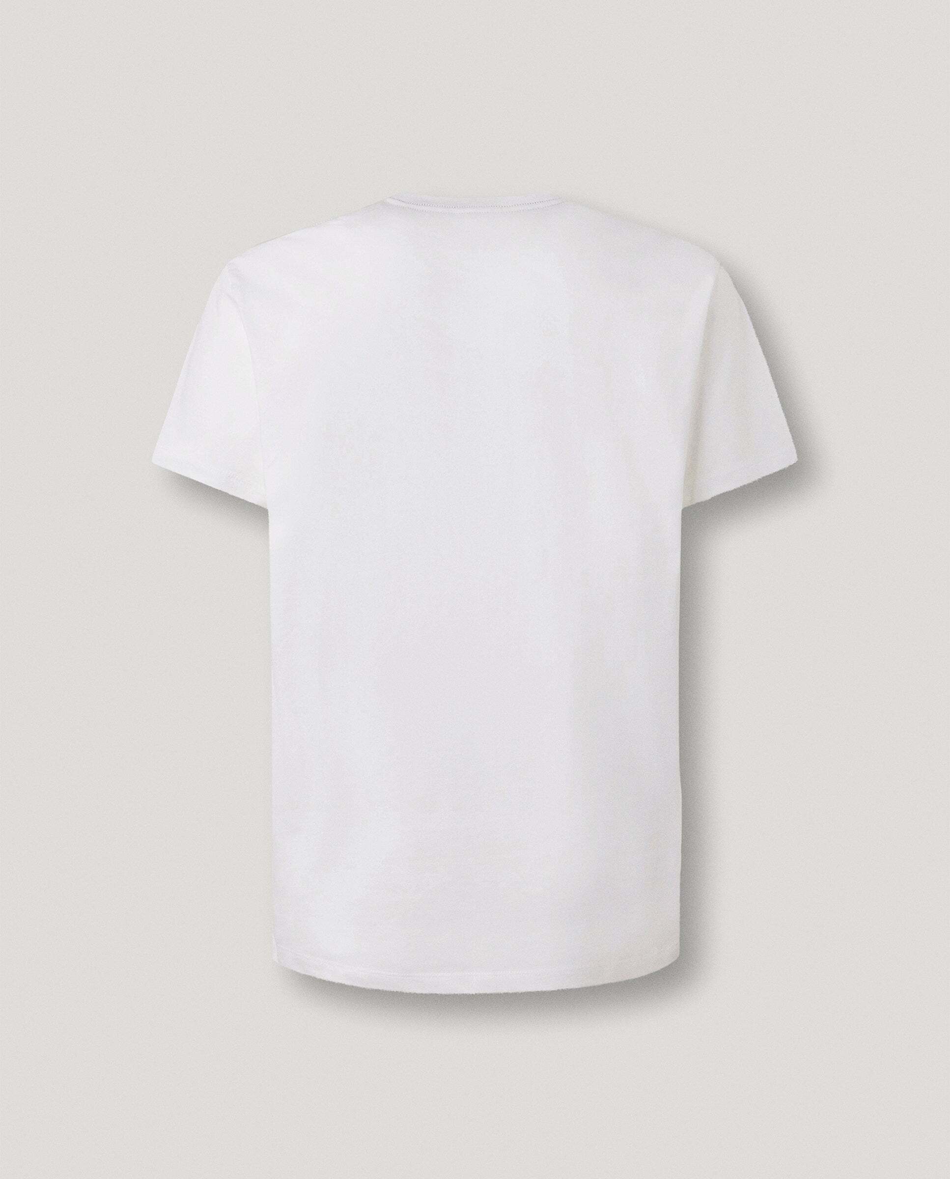 Camiseta de hombre logo estampado fit regular - Pepe Jeans - Blanco Blanco-8