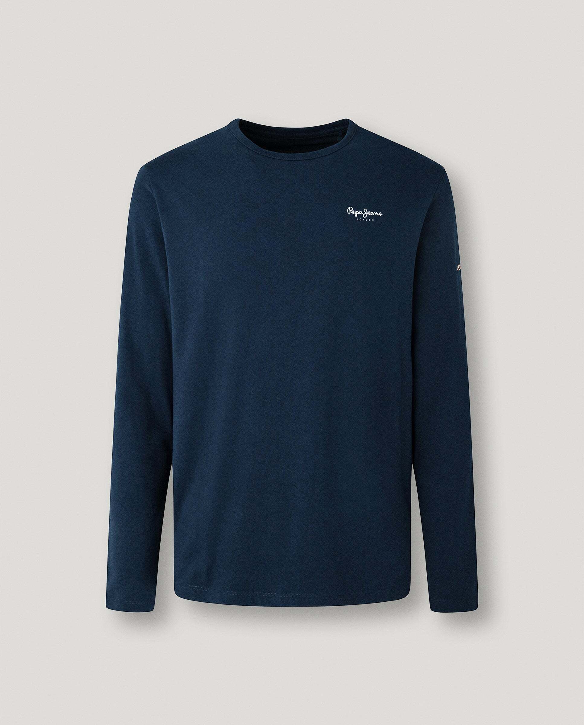 Camiseta de hombre manga larga fit slim - Pepe Jeans - Azul Azul-9