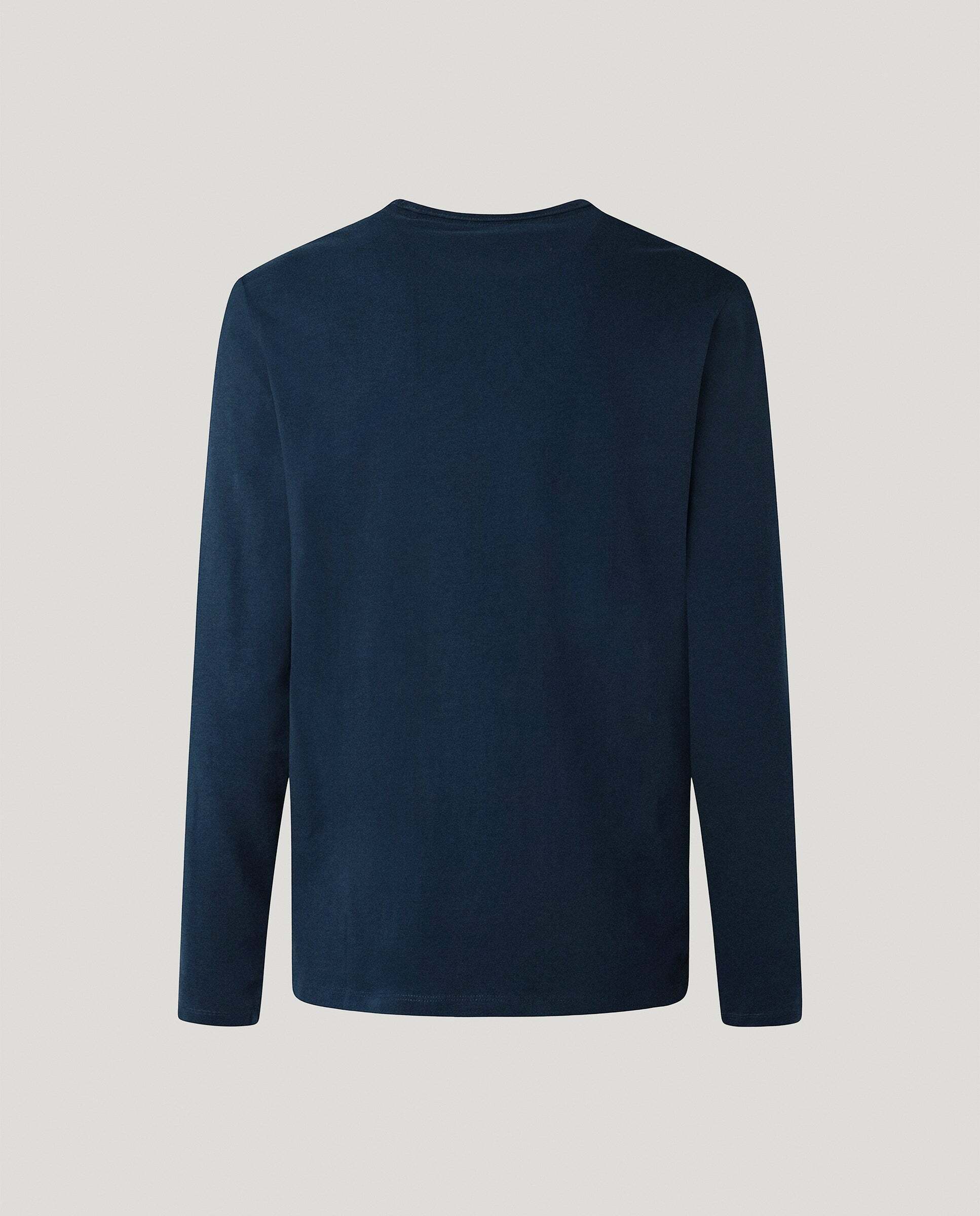 Camiseta de hombre manga larga fit slim - Pepe Jeans - Azul Azul-8