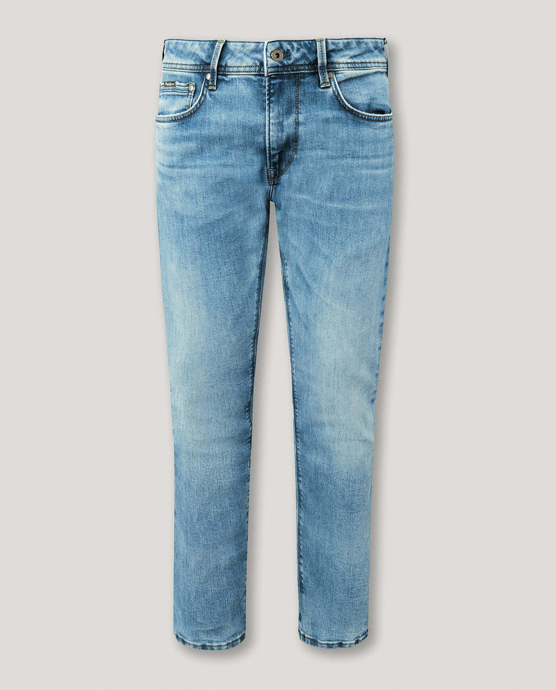 Stanley - Pepe Jeans - jeans fit taper y tiro regular - Negro Negro-9