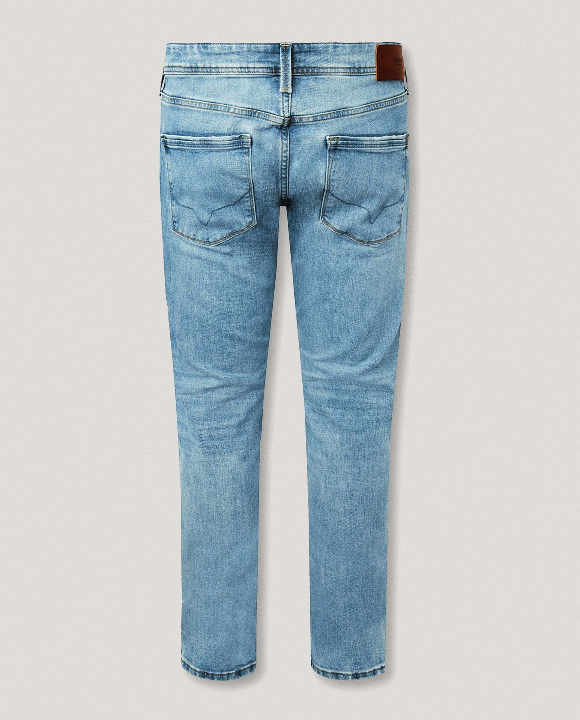 Stanley - Pepe Jeans - jeans fit taper y tiro regular - Negro Negro-8