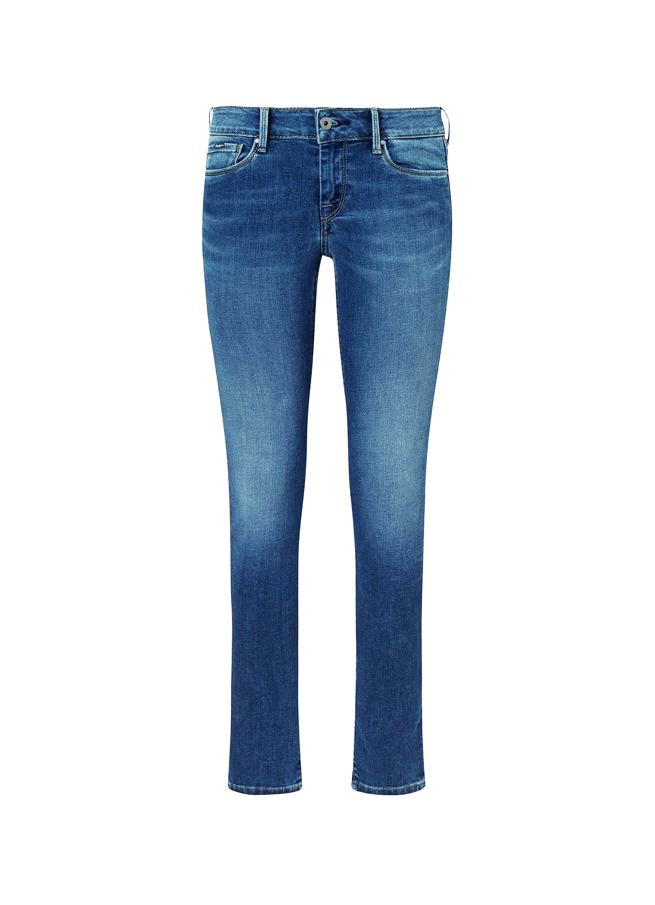 Soho - Pepe Jeans - jeans fit skinny y tiro medio - Azul Azul-9