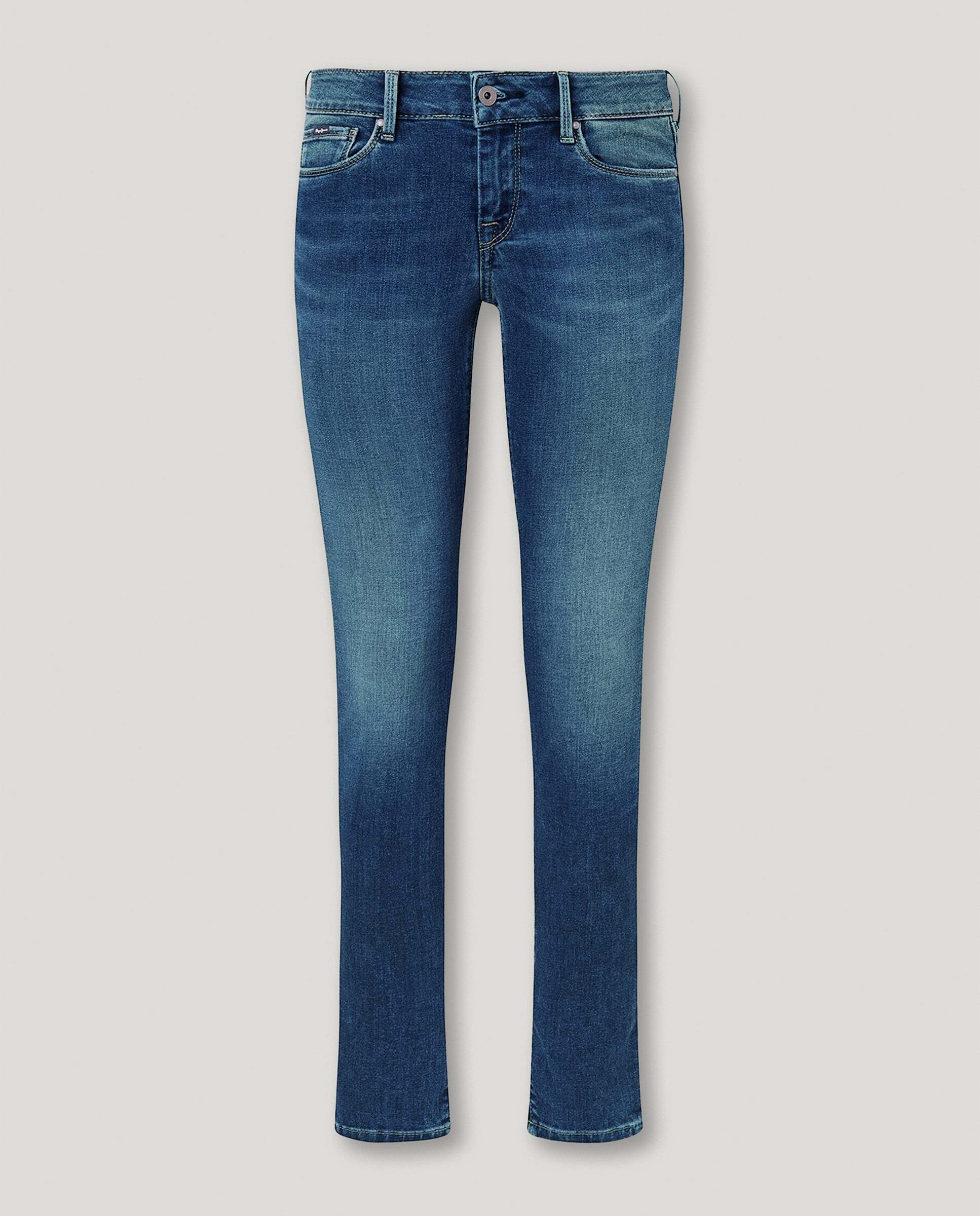Soho - Pepe Jeans - jeans fit skinny y tiro medio - Gris Gris-10