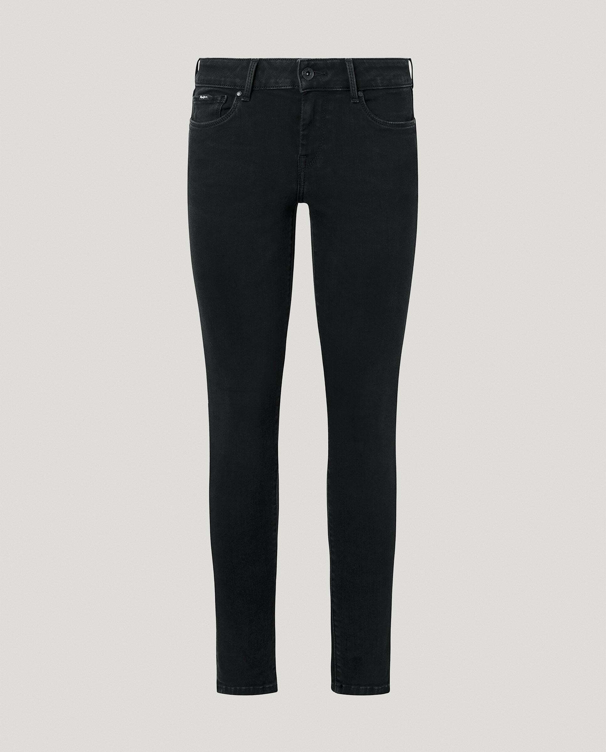 Soho - Pepe Jeans - jeans fit skinny y tiro medio - Negro Negro-9