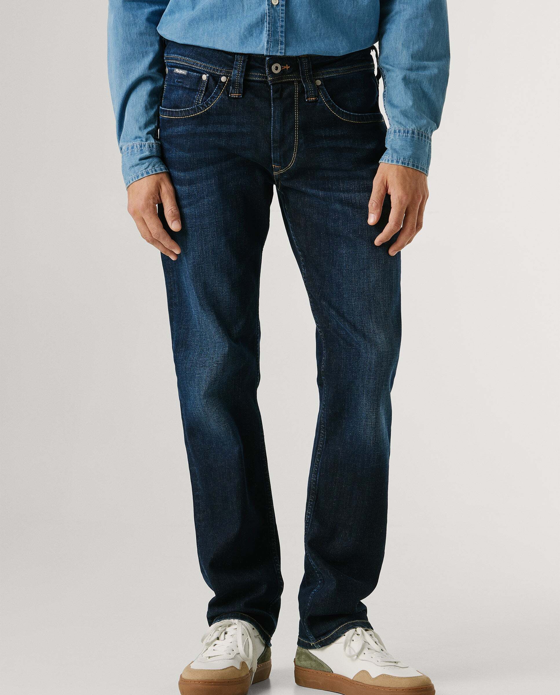 Cash- jeans fit y tiro regular - Pepe Jeans - Negro Negro-1