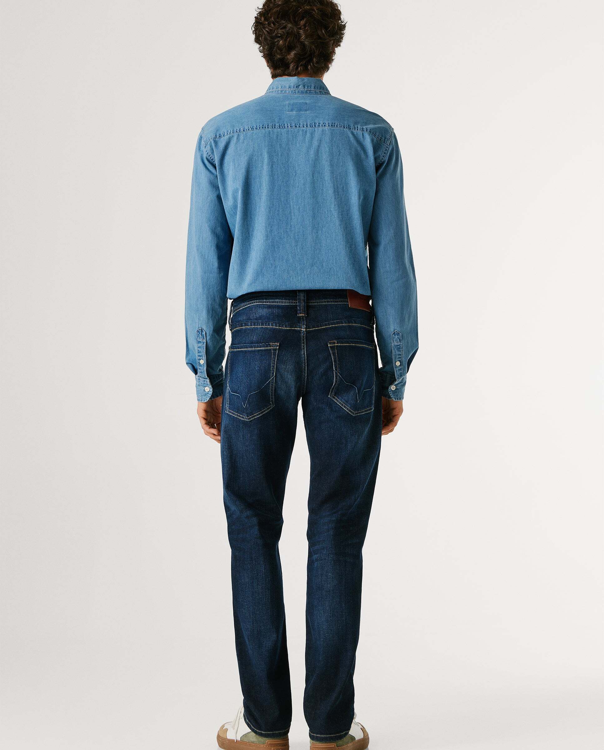 Cash- jeans fit y tiro regular - Pepe Jeans - Negro Negro-3